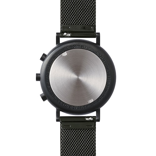 normal（ノーマル）腕時計 tokiji（トキジ）O38ブラックケース×ブラックメッシュ商品画像