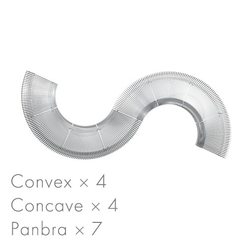 Montana（モンタナ）ワイヤーチェア Pantonova Convex（凸型） ブラックレッド商品画像
