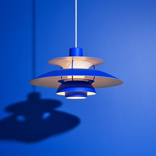 Louis Poulsen（ルイスポールセン）ペンダント照明 PH 5 mini モノクローム・ブルー商品サムネイル