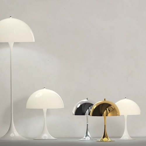 Louis Poulsen（ルイスポールセン） テーブル照明 Panthella mini（パンテラ･ミニ）真鍮メタライズド商品画像