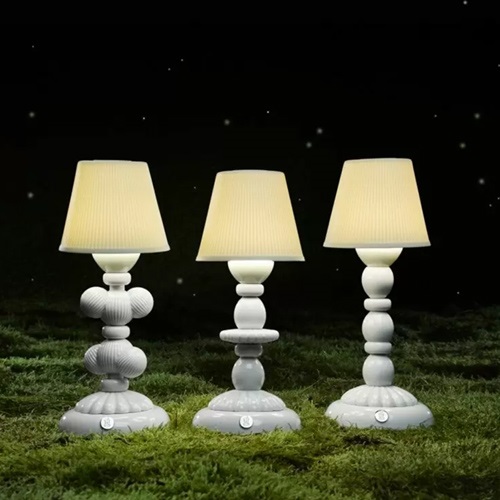 LLADRO（リヤドロ）ポータブル照明  FIREFLY LAMP ファイヤーフライ カクタス ホワイト商品画像