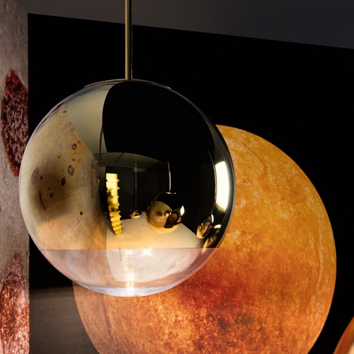 TOM DIXON（トム・ディクソン）ペンダント照明 MIRROR BALL PENDANT 40  ミラー  ゴールド（ランプ別）商品画像