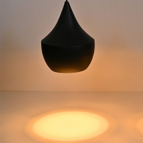 TOM DIXON（トム・ディクソン）ペンダント照明  BEAT FAT PENDANT LED  ビート ファット  ブラック（LED光源内蔵）商品画像