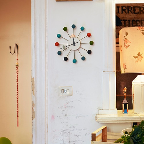 Vitra（ヴィトラ）掛時計 Ball Clock（ボール クロック）マルチカラー商品画像