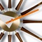 Vitra（ヴィトラ）掛時計 Spindle Clock（スピンドル クロック）アルミニウム/ソリッドウォルナット商品サムネイル
