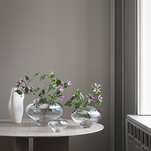 【予約注文】Georg Jensen（ジョージ ジェンセン） 花器 DUO デュオ ガラスフラワーベース 26cm商品画像