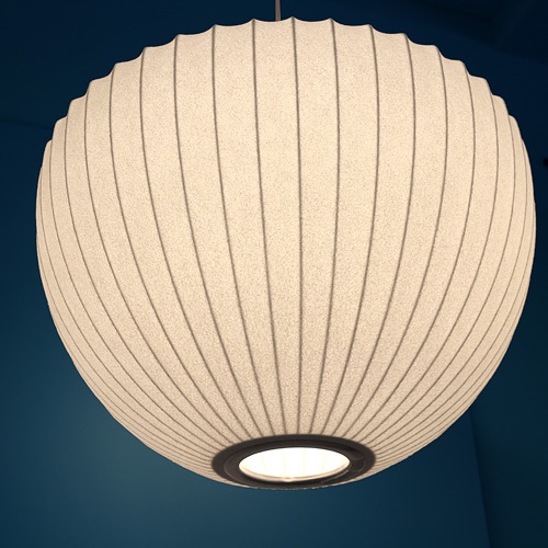 Herman Miller（ハーマンミラー）NELSON BUBBLE LAMP（ネルソン バブルランプ）Apple Lamp（アップルランプ）（ランプ別売）商品画像