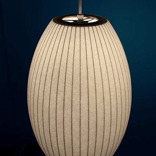 Herman Miller（ハーマンミラー）NELSON BUBBLE LAMP（ネルソン バブルランプ）Cigar Lamp（シガーランプ）M（ランプ別売）商品画像