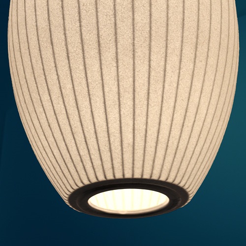 Herman Miller（ハーマンミラー）NELSON BUBBLE LAMP（ネルソン バブルランプ）Cigar Lamp（シガーランプ）M（ランプ別売）商品画像