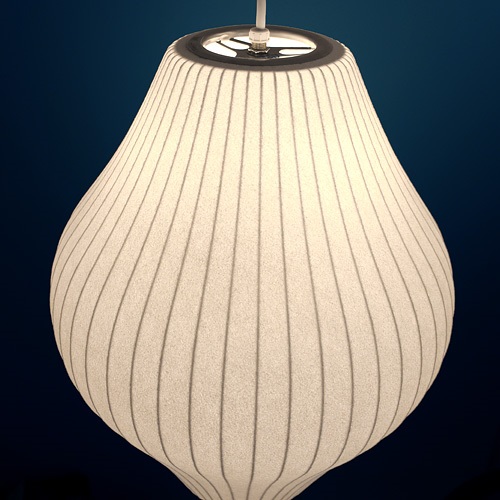 Herman Miller（ハーマンミラー）NELSON BUBBLE LAMP（ネルソン バブルランプ）Pear Lamp（ペアランプ）M（ランプ別売）商品画像