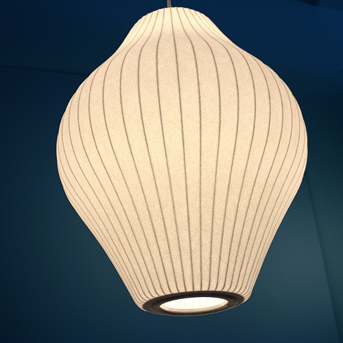 Herman Miller（ハーマンミラー）NELSON BUBBLE LAMP（ネルソン バブルランプ）Pear Lamp（ペアランプ）M（ランプ別売）商品画像