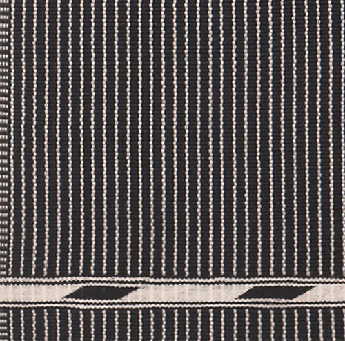 NORDIC MODERN （ノルディックモダン）ラグマット VK-3   0.8×2.4m ブラック × ホワイト商品画像