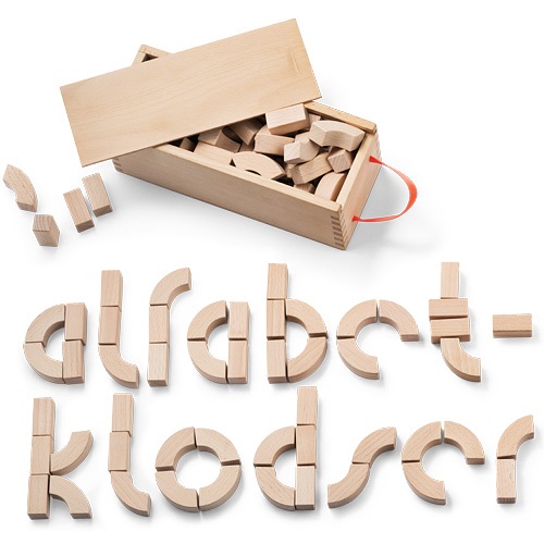 【廃番】Kay Bojesen Denmark（カイ・ボイスン デンマーク）「Alphabet blocks（アルファベット・ブロック）」商品画像
