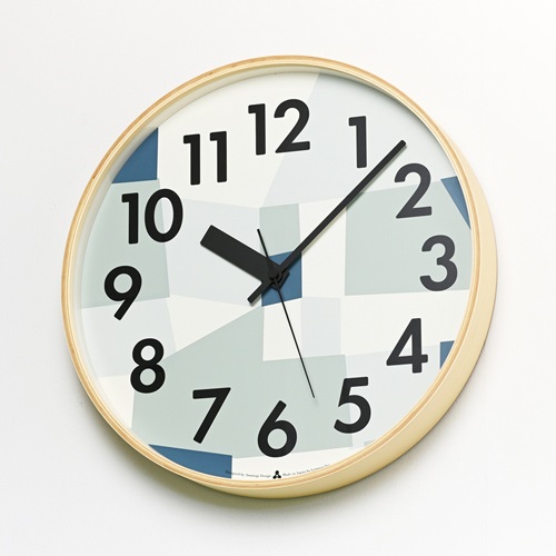 Lemnos（レムノス）掛時計 KASUMI　ブルー（カスミ） ブルー商品画像