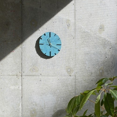 Lemnos（レムノス）掛時計 Quaint（クエィント） 斑紋青銅色（グリーン