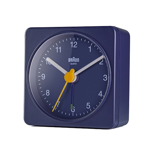 【廃番】BRAUN（ブラウン）置時計 Alarm Table Clock BC02BL 57mm ブルー商品画像