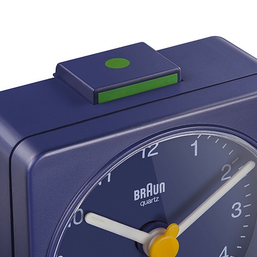 【廃番】BRAUN（ブラウン）置時計 Alarm Table Clock BC02BL 57mm ブルー商品画像