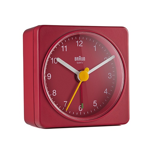 【廃番】BRAUN（ブラウン）置時計 Alarm Table Clock BC02R 57mm レッド商品画像