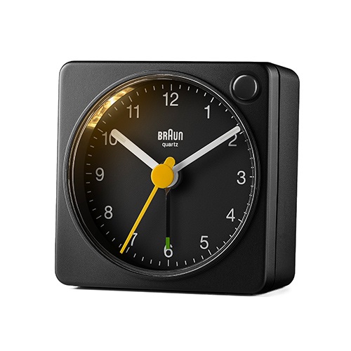 【廃番】BRAUN（ブラウン）置時計 Analog Alarm Clock BC02XB 57mm ブラック商品画像