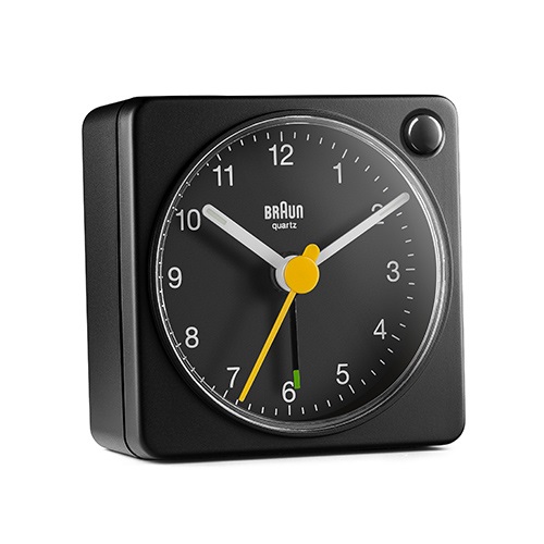 【廃番】BRAUN（ブラウン）置時計 Analog Alarm Clock BC02XB 57mm ブラック商品画像