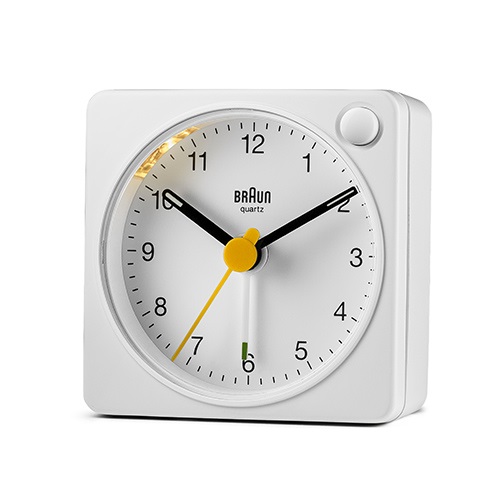 【廃番】BRAUN（ブラウン）置時計 Analog Alarm Clock BC02XW 57mm ホワイト商品画像
