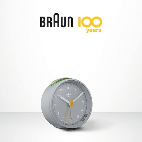 廃番】BRAUN（ブラウン）置時計 BC12 75mm グレー | 置時計 | の通販「ヤマギワオンラインストア」