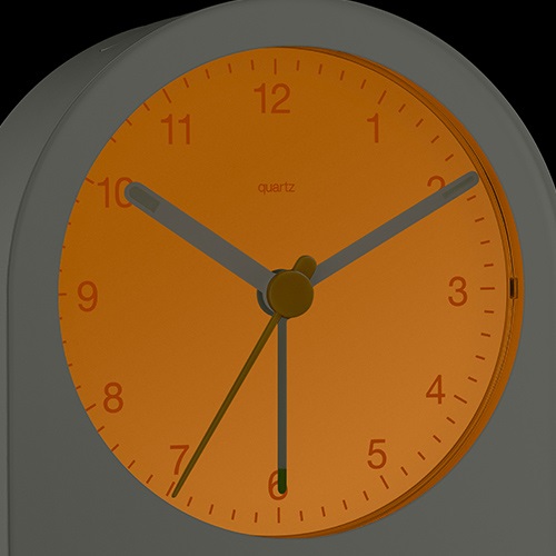 【一時取扱中止】BRAUN（ブラウン）置時計 BC22 78mm グレー商品画像