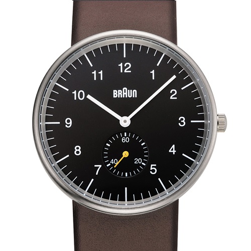 【廃番】BRAUN（ブラウン）腕時計 Watch BNH0024 ブラウンレザー / ブラック [996BN0024BKBRG]商品画像