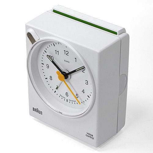 【廃番】BRAUN（ブラウン）置時計 ALARM CLOCK（アラームクロック）BNC004 ホワイト [996BNC004WHWH]商品画像