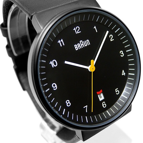 BRAUN（ブラウン）腕時計 Watch BNH0032 レザーバンド / ブラック [996BNH0032BKBKG]商品画像