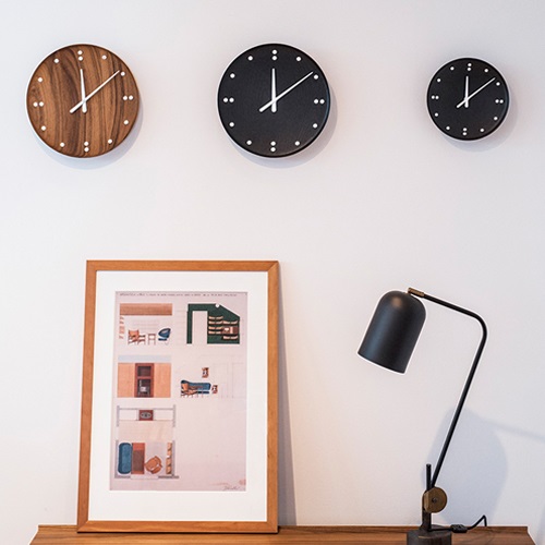 【廃番】Finn Juhl（フィン・ユール）Wall Clock Black 250mm[996FJ781]商品画像