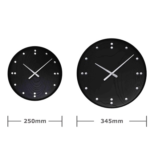 【廃番】Finn Juhl（フィン・ユール）Wall Clock Black 345mm[996FJ782]商品画像