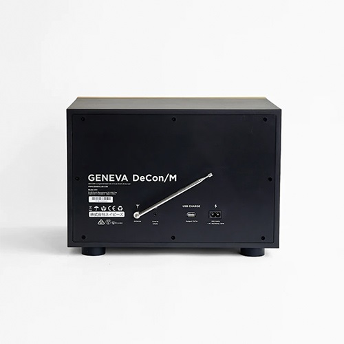 GENEVA（ジェネバ）オールインワンスピーカー Decon/M デコンエム ブラック商品画像