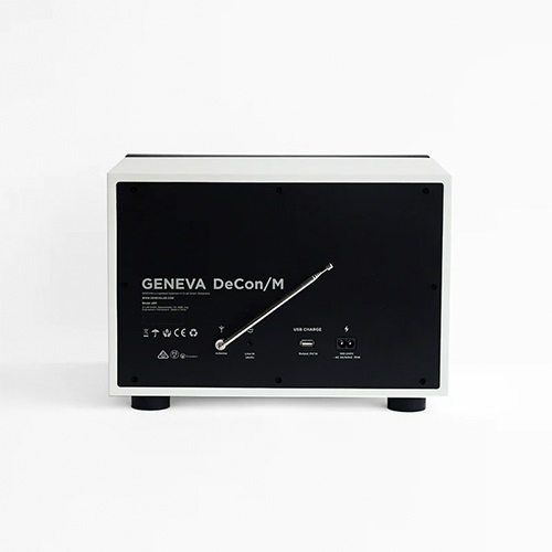 GENEVA（ジェネバ）オールインワンスピーカー Decon/M デコンエム ホワイト商品画像