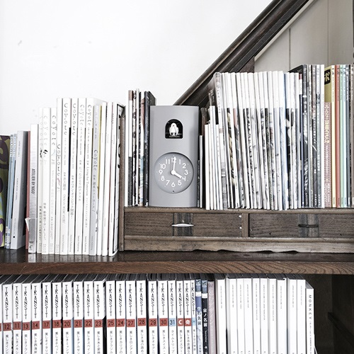 Lemnos（レムノス）置掛兼用時計 Bockoo（ブックゥ） グレー商品画像