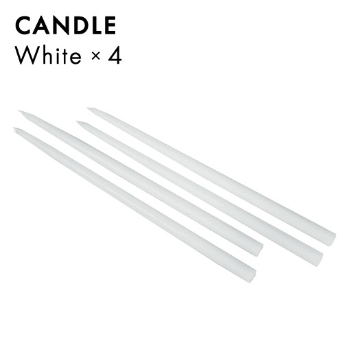 ARCHITECTMADE（アーキテクトメイド）キャンドル  Gemini candleholder キャンドルセット ホワイト商品サムネイル