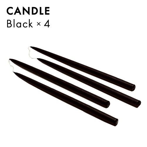 【廃番】ARCHITECTMADE（アーキテクトメイド）キャンドル Gemini candleholder キャンドルセット ブラック商品画像
