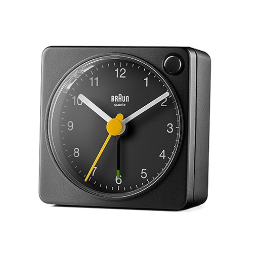 【廃番】BRAUN（ブラウン）置時計 Alarm Table Clock BC02XB 57mm ブラック商品画像