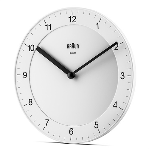 【廃番】BRAUN（ブラウン）掛時計 Wall Clock BC06W 200mm ホワイト商品画像