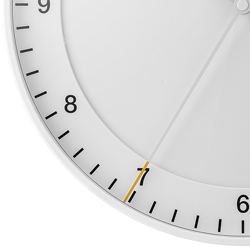 【一時取扱中止】BRAUN（ブラウン）掛時計 Wall Clock BC17W 300mm ホワイト商品画像