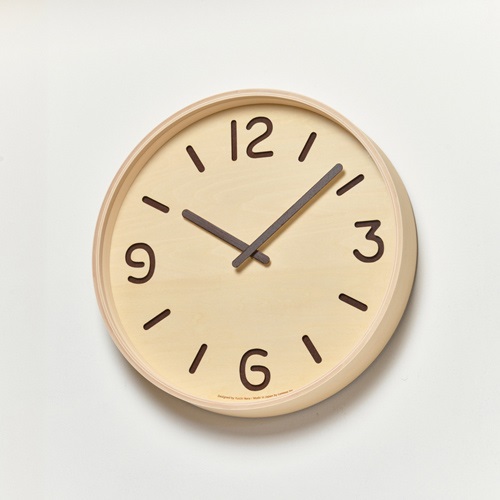 【廃番】Lemnos（レムノス）掛時計 THOMSON（トムソン）Φ305mm ナチュラル商品画像