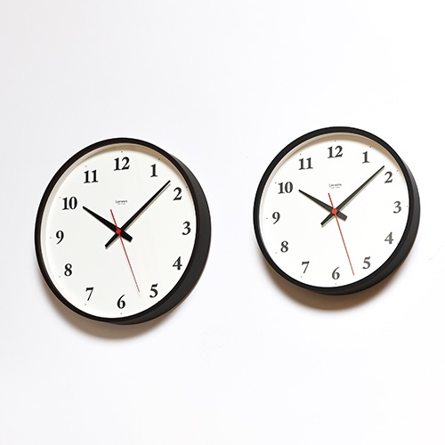Lemnos（レムノス）掛時計  Plywood clock  φ254mm  ブラウン商品画像