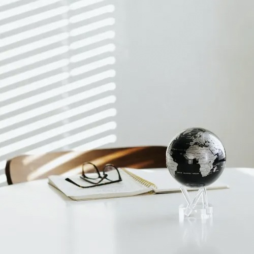 【予約注文】MOVA 地球儀 MOVA Globe（ムーバ・グローブ）Φ11cm シルバーブラック商品画像
