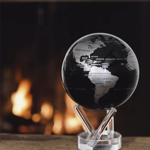 【予約注文】MOVA 地球儀 MOVA Globe（ムーバ・グローブ）Φ11cm シルバーブラック商品画像