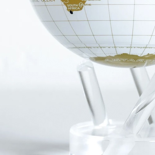 【予約注文】MOVA 地球儀 MOVA Globe（ムーバ・グローブ）Φ11cm ホワイトゴールド商品画像