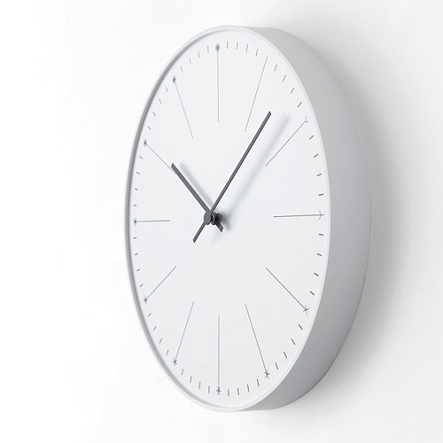 Lemnos（レムノス）掛時計 dandelion（ダンデライオン） ホワイト商品画像