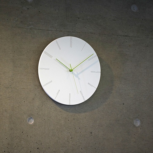 Lemnos（レムノス）掛時計 CARVEDII（カーヴド ツー） ホワイト商品画像