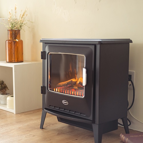 【完売】Dimplex（ディンプレックス）暖房暖炉　Lucia ブラック 3～8畳用商品画像