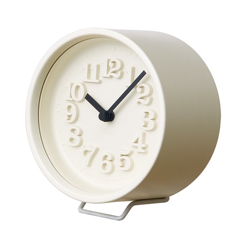Lemnos（レムノス）掛置兼用時計 小さな時計 レッド商品画像