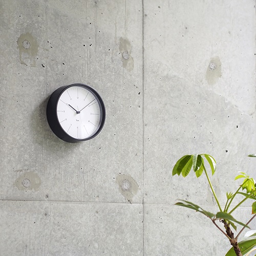 Lemnos（レムノス）掛時計 RIKI STEEL CLOCK（リキ スチール クロック） ホワイト商品画像